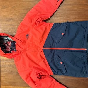 The North Face pink and navy jacket (jr 14-16)
